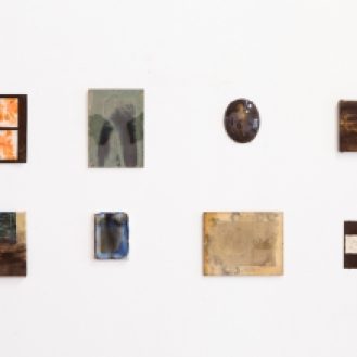 Installation view, small works, varies, 2013
